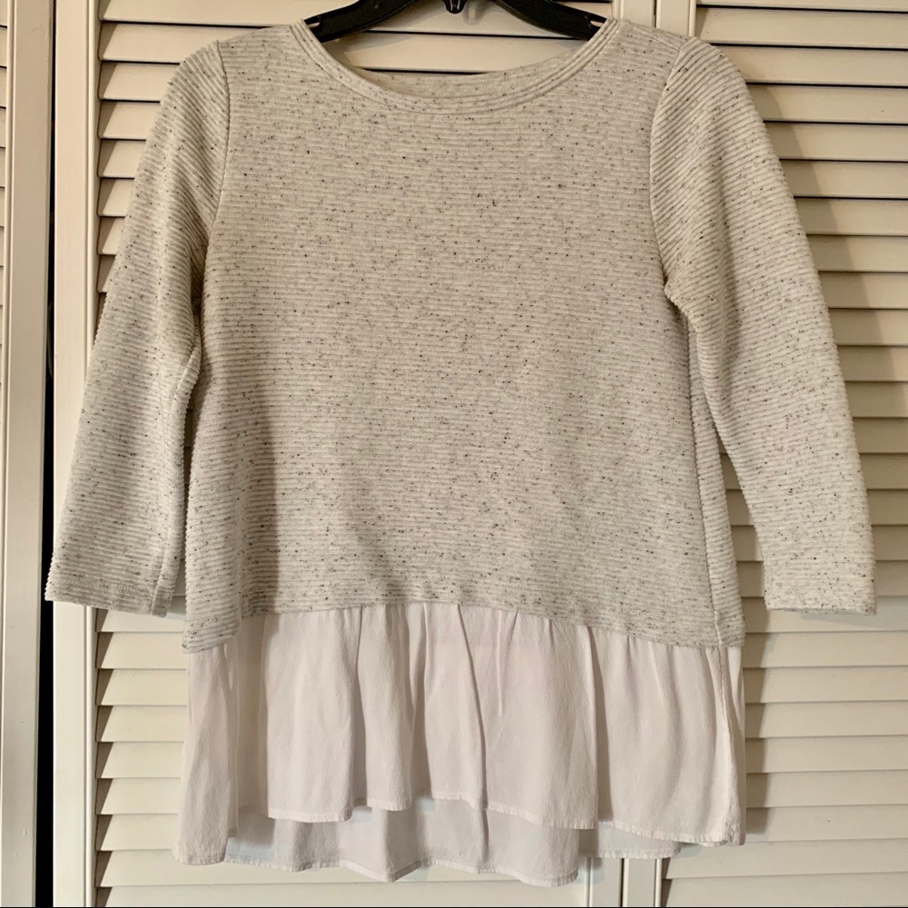 • Ann Taylor Loft Layered Blouse •